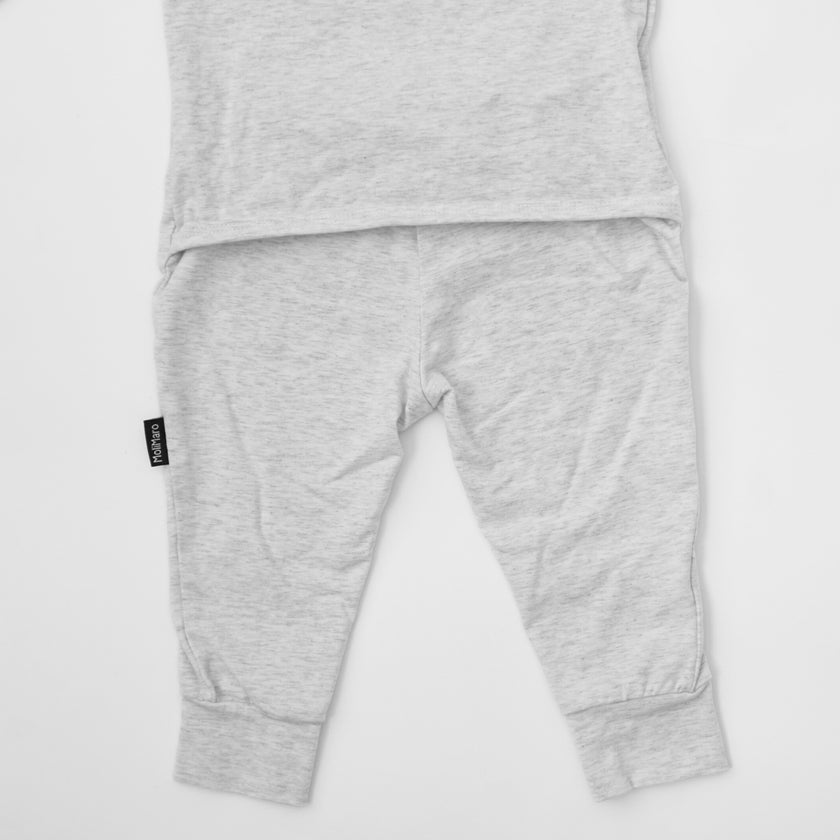The Original BackOpen Romper - Cloud Grey
