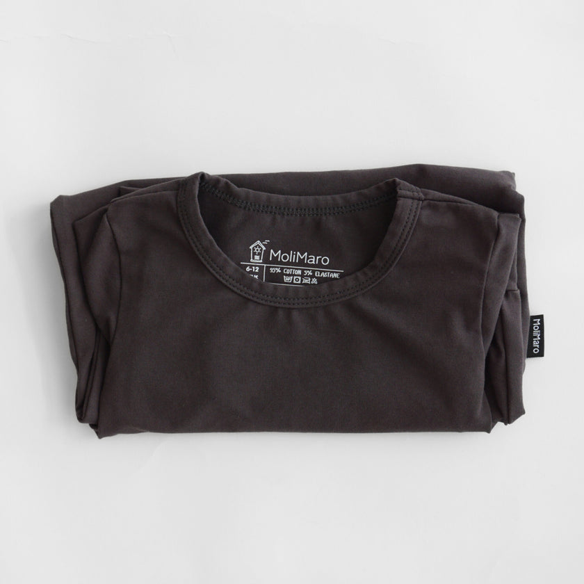 האוברול המקורי עם פתח אחורי - Soft Black